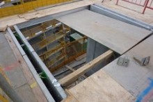 Platform collapse kills worker in South London