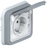SCHUKO SOCKET SCR-TER F/M GREY