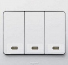 WHITE 3G 1W 10A SWITCH        