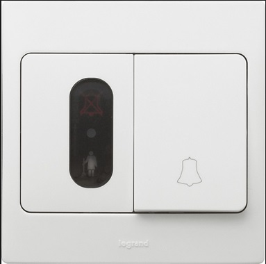 WHITE PUSH + DND/CUR SIGN     