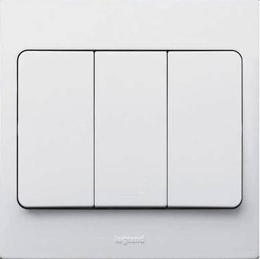 WHITE 3G 1W 20A SP SWITCH     
