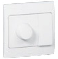 WHITE 500W DIMMER + 2W SW     