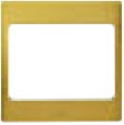BRASS PLATE 1 GANG            