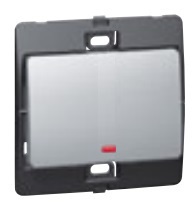 SILVERM 1G 2W 10A SWITCH C/W P