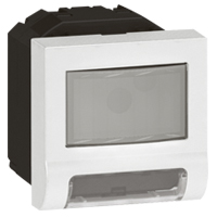 SKIRT LIGHT LED 230V+DETECT WH