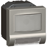 SKIRT LIGHT LED230V+DETECT ALU