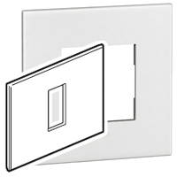 PL 1 SQ MOD IT/US GOLD BRASS  
