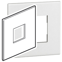 PLATE US 2M SQUAR 4X4 GOLDBRAS