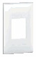 FLUSH PLATE FOR DOUBLE MCB WITH SUPPORT FRAME