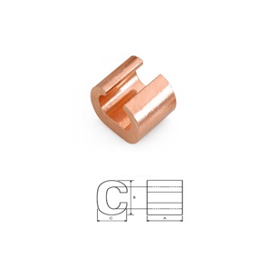 Copper C Type Connectors 6-6