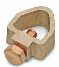 Kẹp cọc với băng đồng, cọc Ф 1/2, 25 × 12 - hợp kim đồng