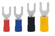 Fork Terminal Insulated SV1.25-3, red