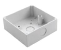 Đế nổi vuông PVC size 86x86x32mm