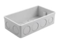 Hộp đôi âm PVC size 135x78x38mm